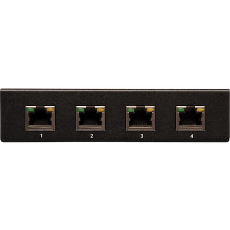 Eaton Tripp Lite Series 4-Port VGA over Cat5/6 Splitter/Extender, Box-Style Transmitter for Video/Audio, Up to 1000 ft. (305 m), TAA