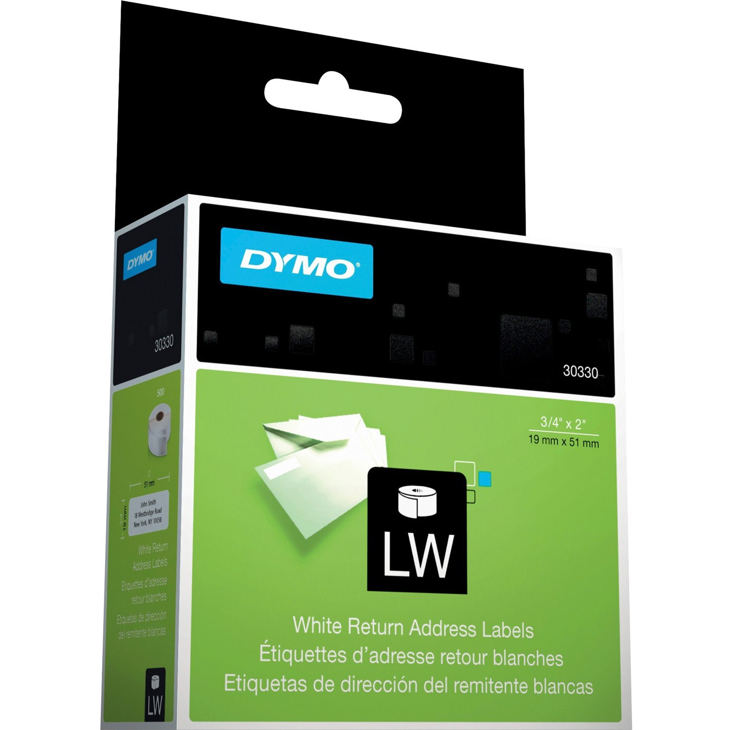 Dymo LW Return Address Labels 3/4" x 2"