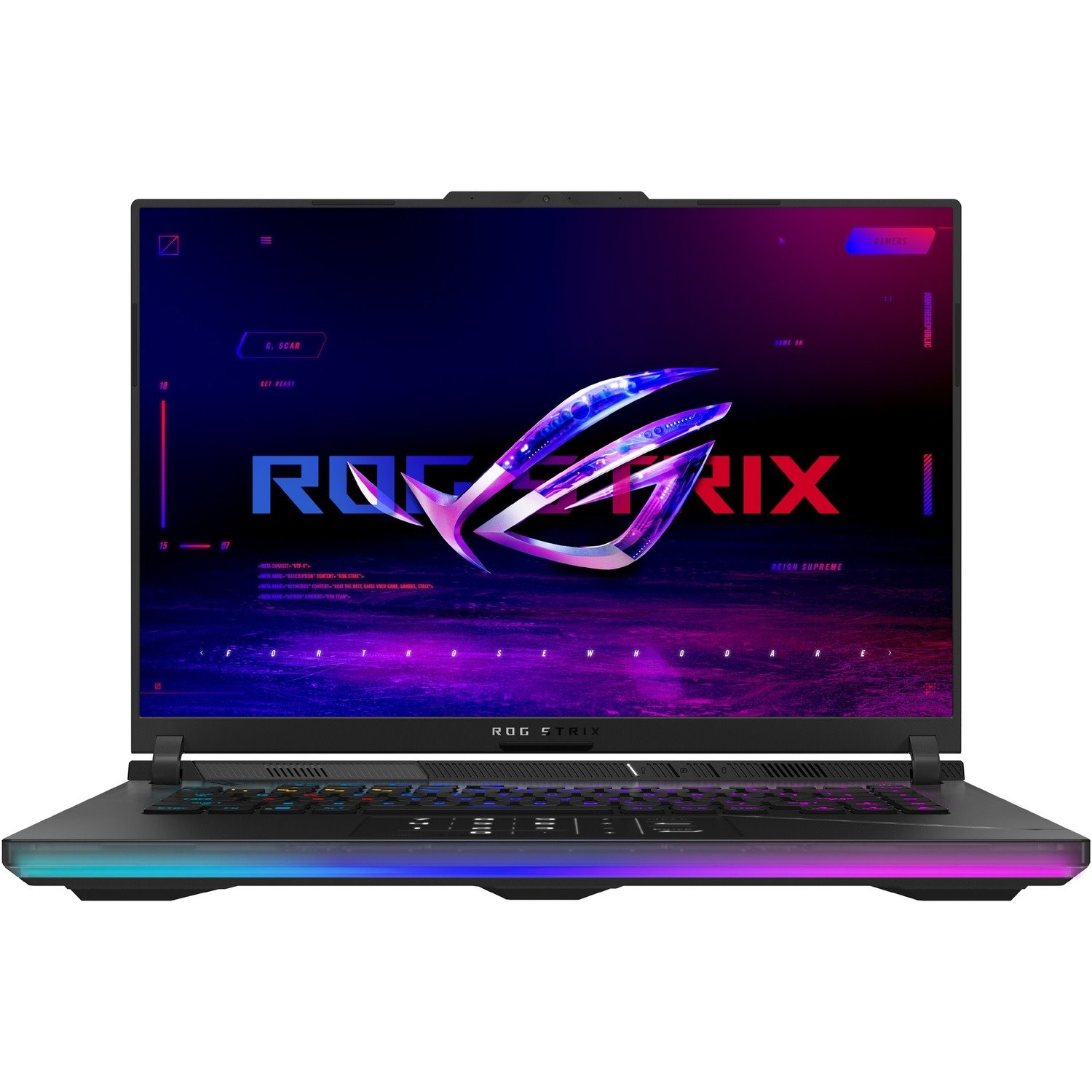 Asus ROG Strix SCAR 16 G634 G634JZ-N4003W 40.6 cm (16") Gaming Notebook - QHD+ - Intel Core i9 13th Gen i9-13980HX - 32 GB - 2 TB SSD