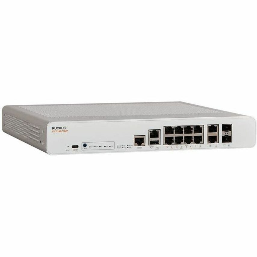 RUCKUS ICX 7150-C10ZP Ethernet Switch