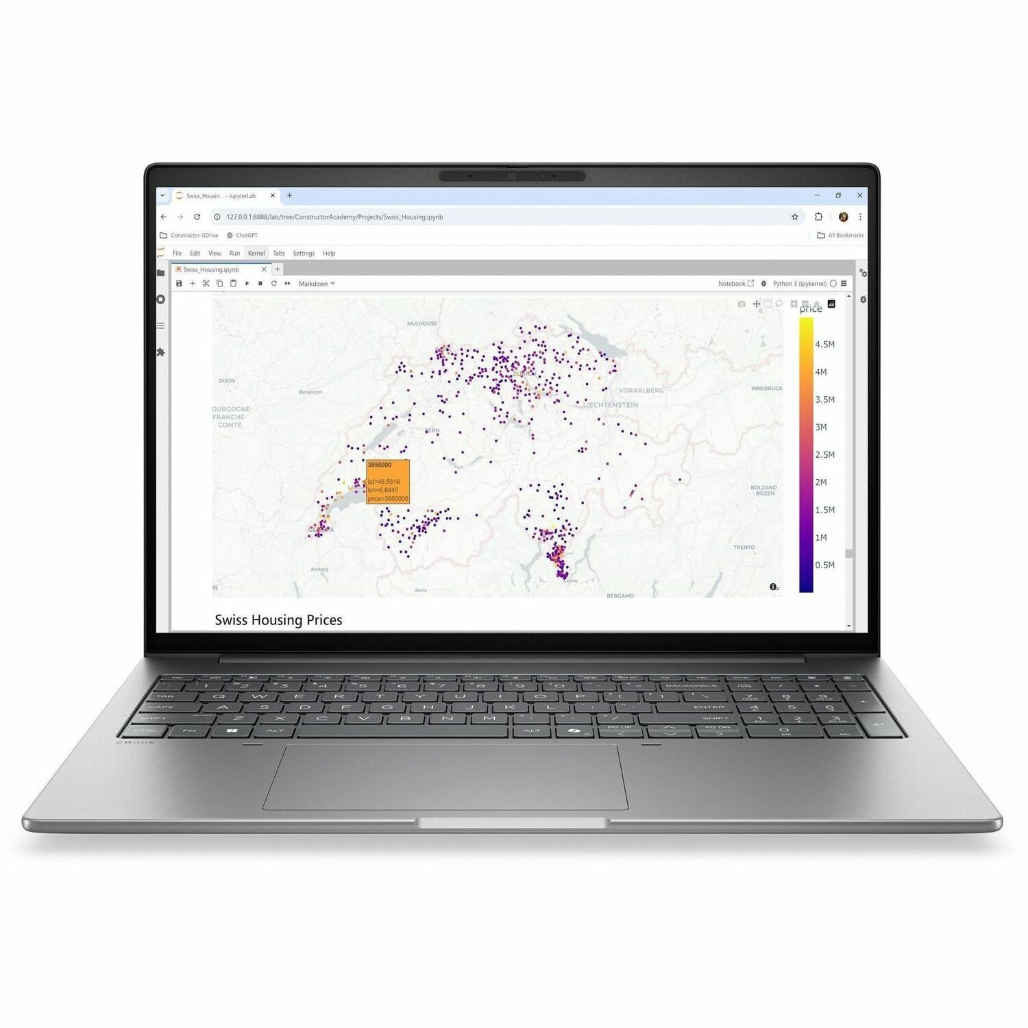 HP ZBook 8 G2i 16" Copilot+ PC Mobile Workstation - WUXGA - 60 Hz - Intel Core Ultra 7 Series 3 356H - 16 GB - 512 GB SSD - English Keyboard - Meteor Silver Aluminum