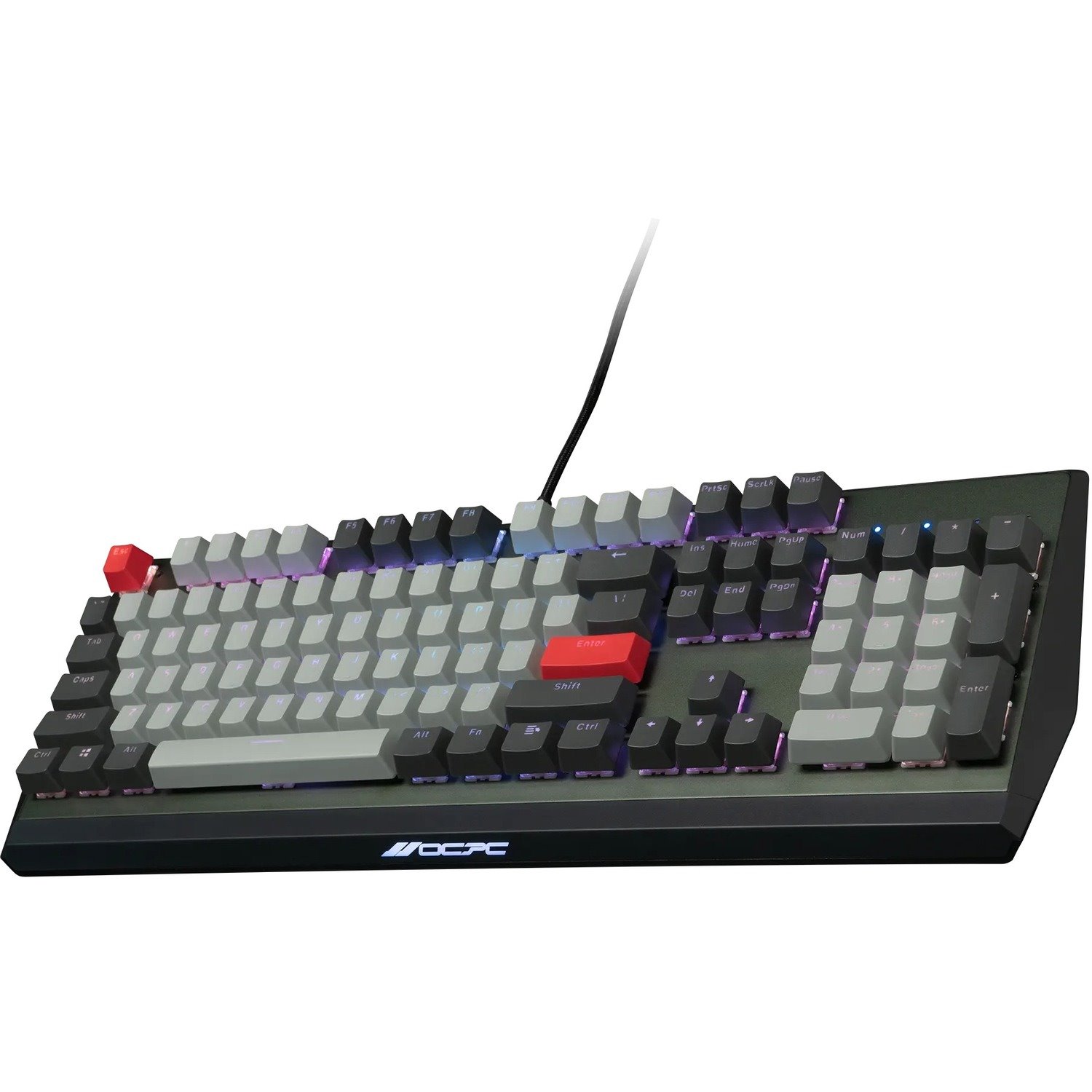 VisionTek OCPC Gaming - KR1 Premium Mechanical Keyboard