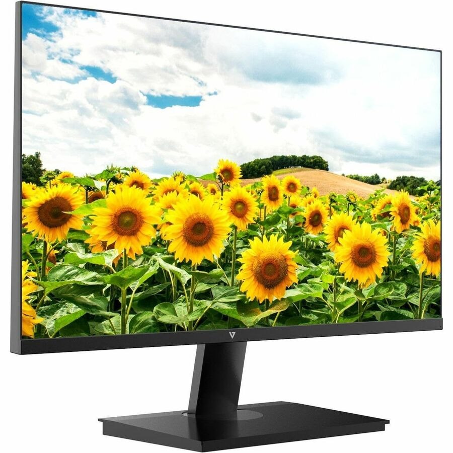 V7 23.8" FHD 1920x1080 IPS LED Monitor - 16:9 - 23.8" Viewable - In-Plane Switching (IPS) - LED Backlight - 1920 x 1080 - 16.7 Million Colors - FreeSync - 250 Nit Typical - 5 ms - 100 Hz Refresh Rate - HDMI - VGA - Speakers