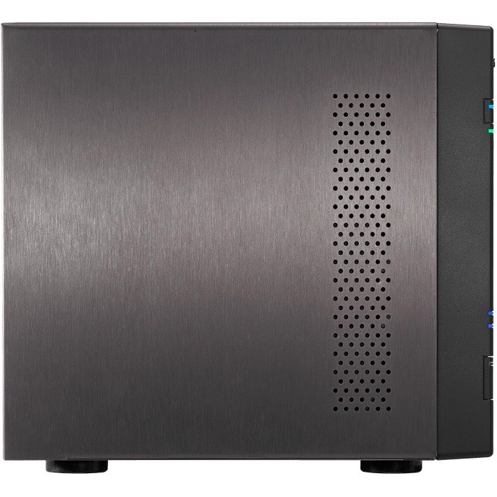 ASUSTOR Lockerstor 10 AS6510T 10 x Total Bays SAN/NAS Storage System - 4 GB Flash Memory Capacity - Intel Atom C3538 Quad-core (4 Core) 2.10 GHz - 8 GB RAM - DDR4 SDRAM Desktop