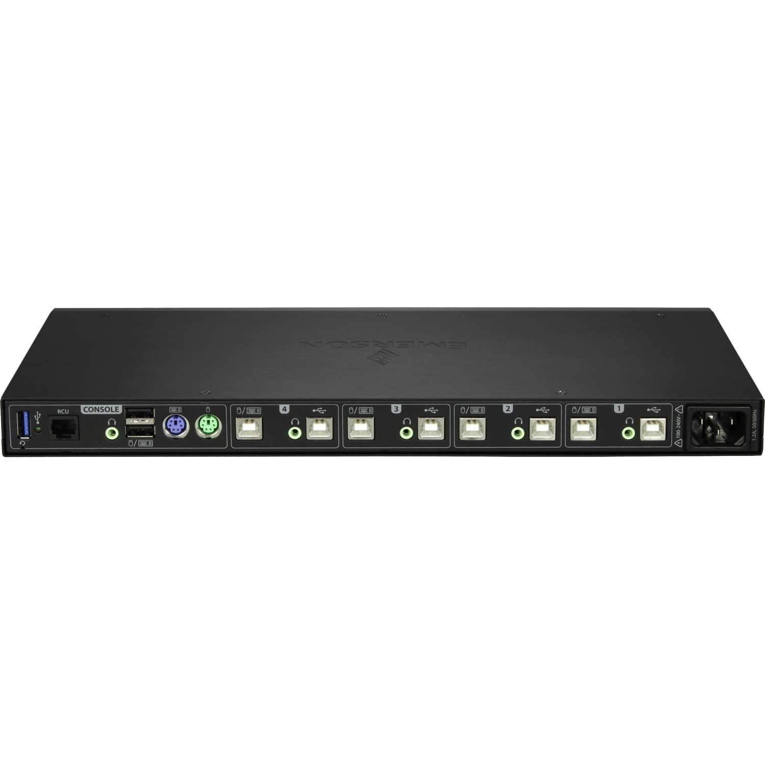 Vertiv AVOCENT Cybex 4 Port DPP Secure Desktop KM Switch