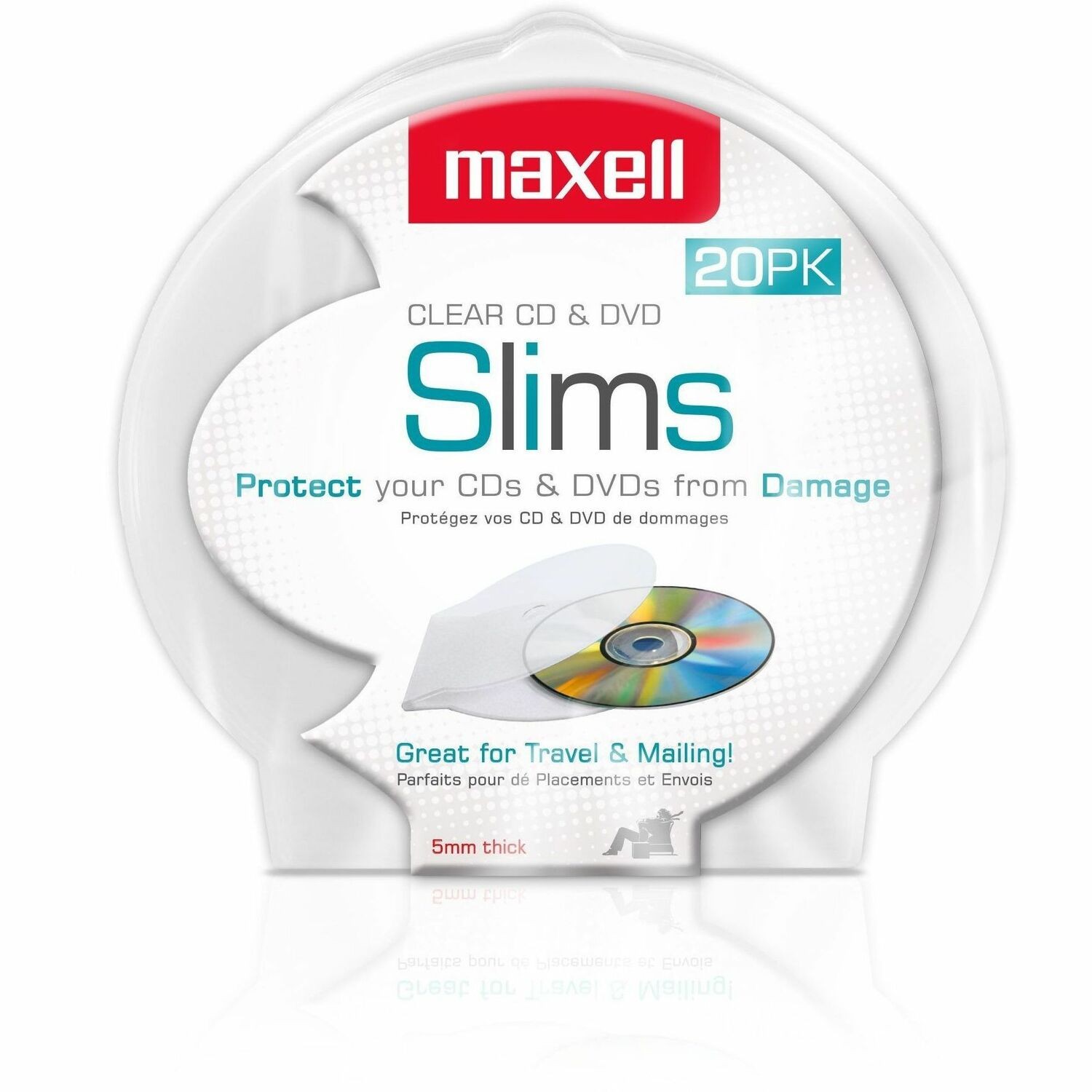 Maxell CD-356 Optical Disc Case