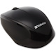 Verbatim Wireless Notebook Multi-Trac Blue LED Mouse - Black