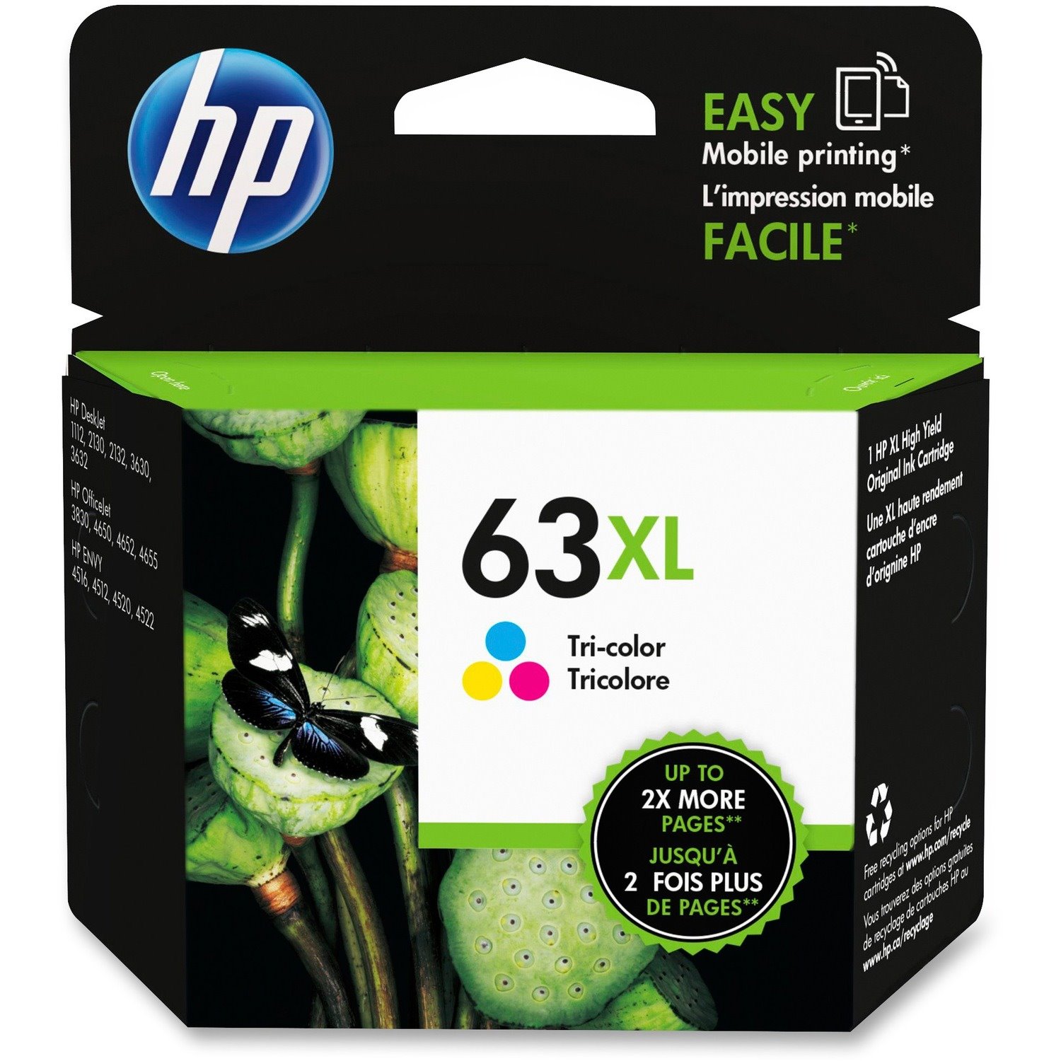 HP 63XL Original Ink Cartridge - Single Pack