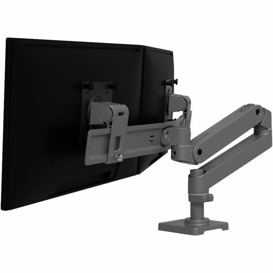 Ergotron Mounting Arm for Monitor - Dark Grey