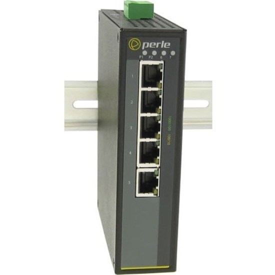 Perle IDS-105G-M2SC2 6 Ports Ethernet Switch - 10/100/1000Base-T, 1000Base-SX