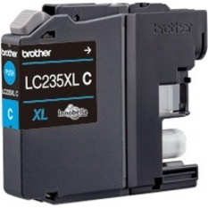 Brother LC235XLC Original High Yield Inkjet Ink Cartridge - Cyan Pack