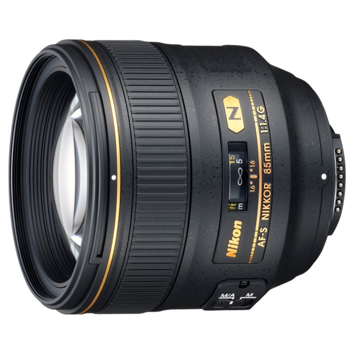 Nikon 2195 - 85 mm - f/16 - f/1.4 - Telephoto Fixed Lens for Nikon F