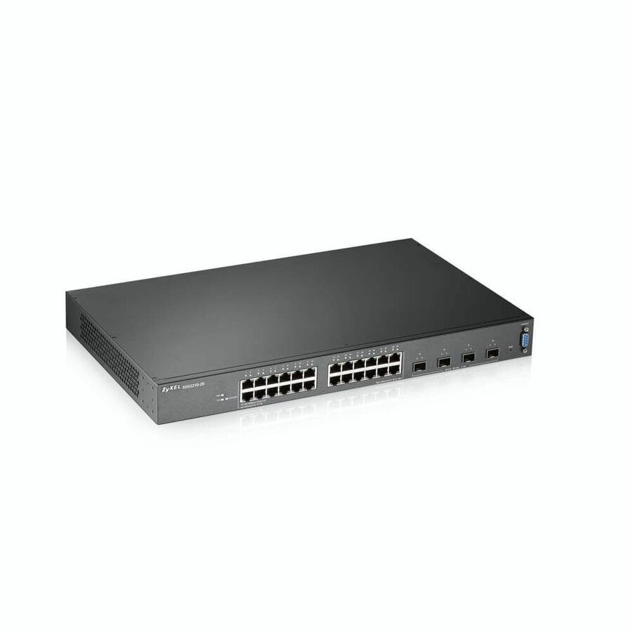 ZYXEL XGS2210 30 Ports Manageable Layer 3 Switch - Gigabit Ethernet, 2.5 Gigabit Ethernet, 5 Gigabit Ethernet, 10 Gigabit Ethernet - 1000Base-X, 2.5GBase-X
