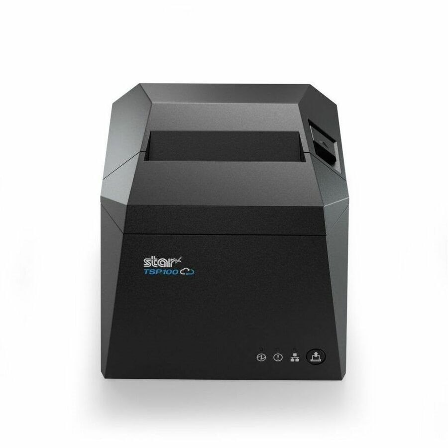 Star Micronics TSP143IV UEWB GY E+U Desktop, POS System Direct Thermal Printer - Monochrome - Wall Mount - Receipt Print - Ethernet - USB - USB Host - Bluetooth - Wireless LAN - UK, EU - With Cutter - Grey