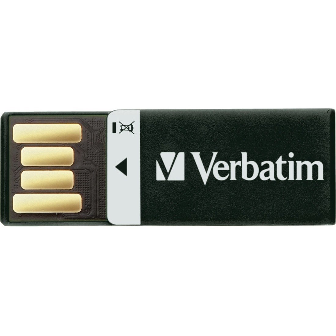 16GB Clip-it USB Flash Drive - Black