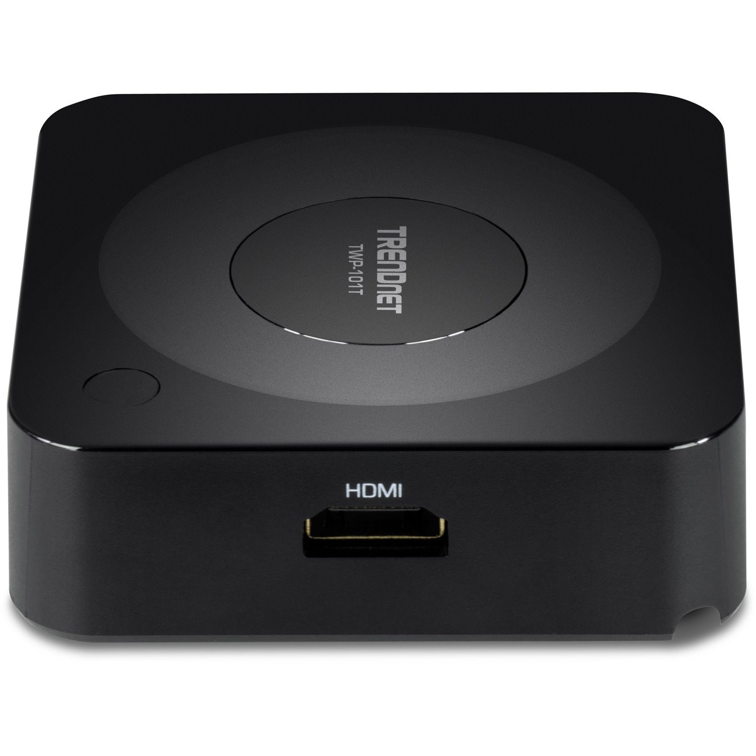 TRENDnet 4K Wireless Presenter Add-on Transmitter , Designed To Connect with the TWP-100R1K Wireless Receiver, 1 x HDMI Port, Share 4K Content, Wireless Screen Sharing, Black, TWP-101T