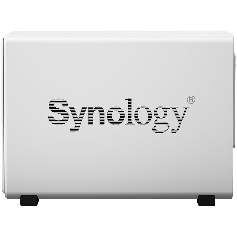 Synology DiskStation DS218J 2 x Total Bays SAN/NAS Storage System - Marvell Armada 385 88F6820 Dual-core (2 Core) 1.30 GHz - 512 MB RAM - DDR3 SDRAM Desktop