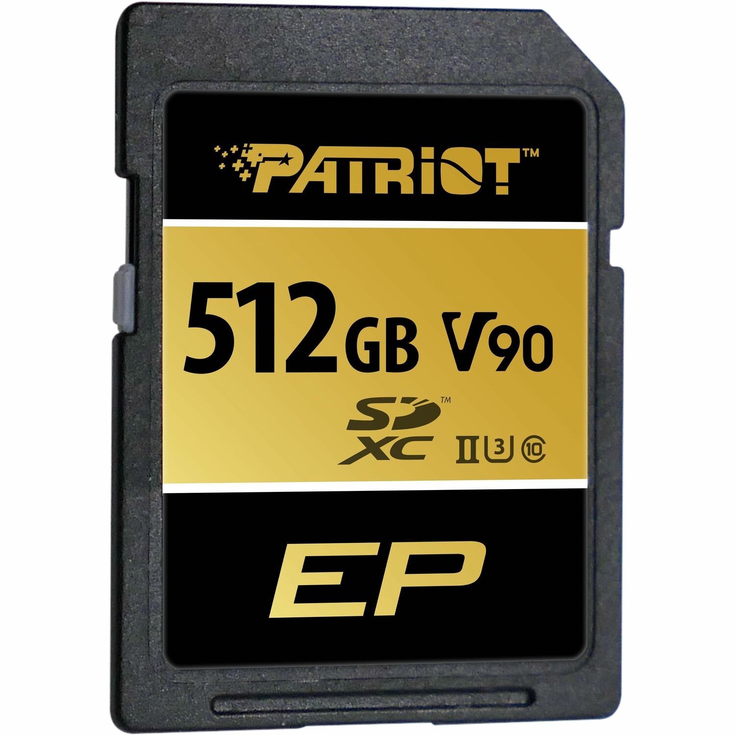 Patriot Memory 512 GB Class 10/UHS-II (U3) V90 SDXC - 1