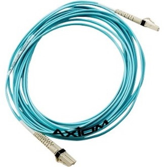 Axiom ST/ST 10G Multimode Duplex OM3 50/125 Fiber Optic Cable 1m