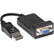 StarTech.com DisplayPort to VGA Adapter, Active DP to VGA Converter, 1080p Video DP to VGA Monitor Dongle, Latching DP Connector, Durable
