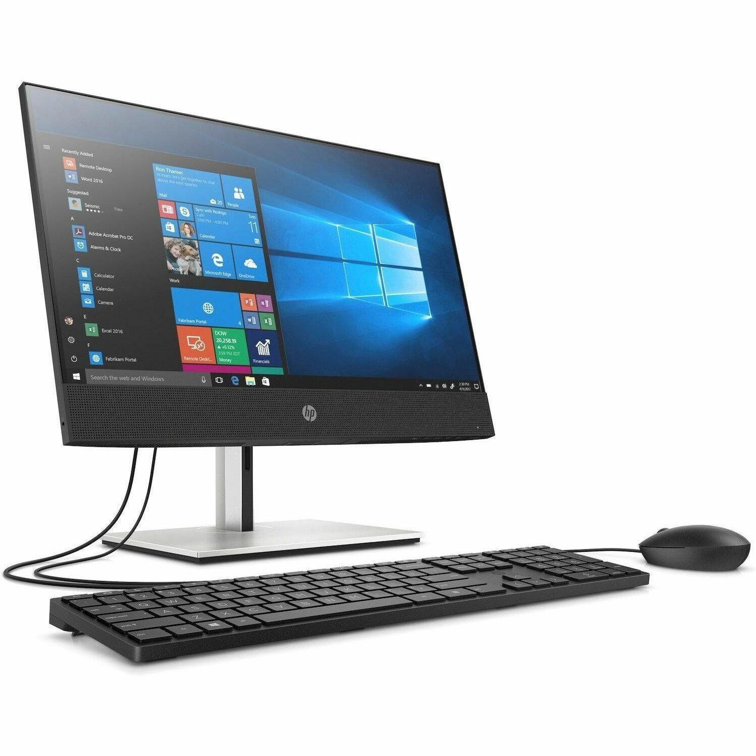 HP ProOne 600 G6 All-in-One Computer - Intel Core i7 10th Gen i7-10700 - 16 GB - 256 GB SSD - 21.5" Full HD - Desktop