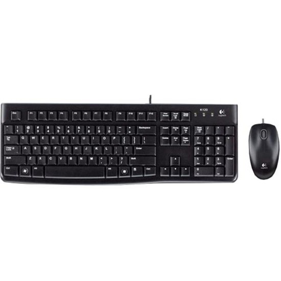 Logitech MK120 Keyboard & Mouse - English (UK)