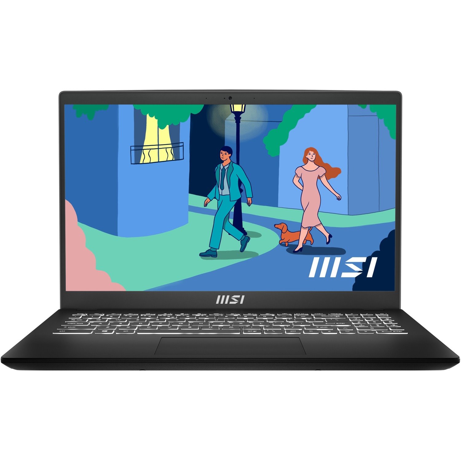 MSI Modern 15 Modern 15 B12M-027UK 39.6 cm (15.6") Notebook - Full HD - Intel Core i5 12th Gen i5-1235U - 8 GB - 512 GB SSD - Classic Black