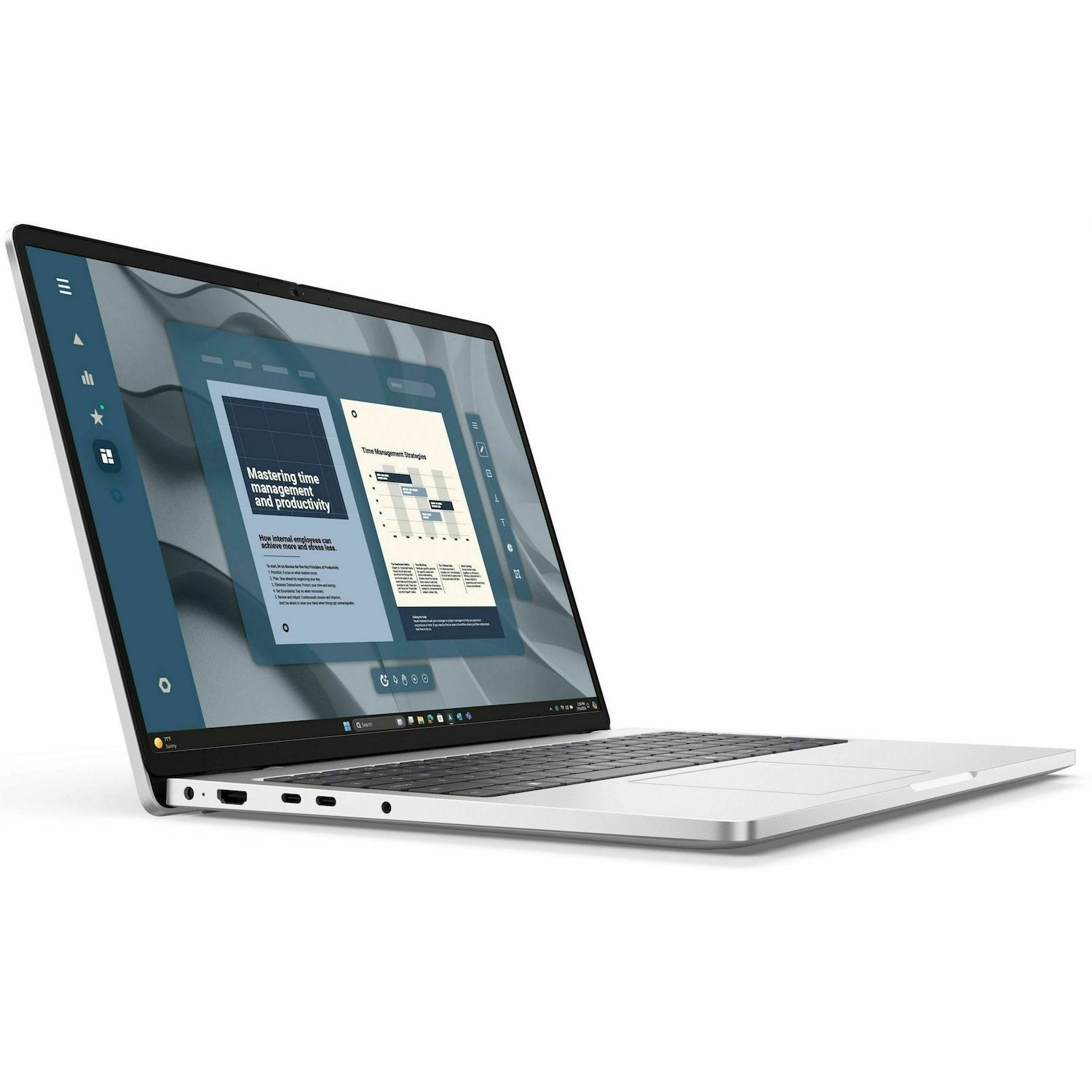 Dell Pro 16 PC16255 16" Copilot+ PC Notebook - Full HD Plus - AMD Ryzen AI 7 350 - 16 GB - 512 GB SSD - English (US) Keyboard - Platinum Silver