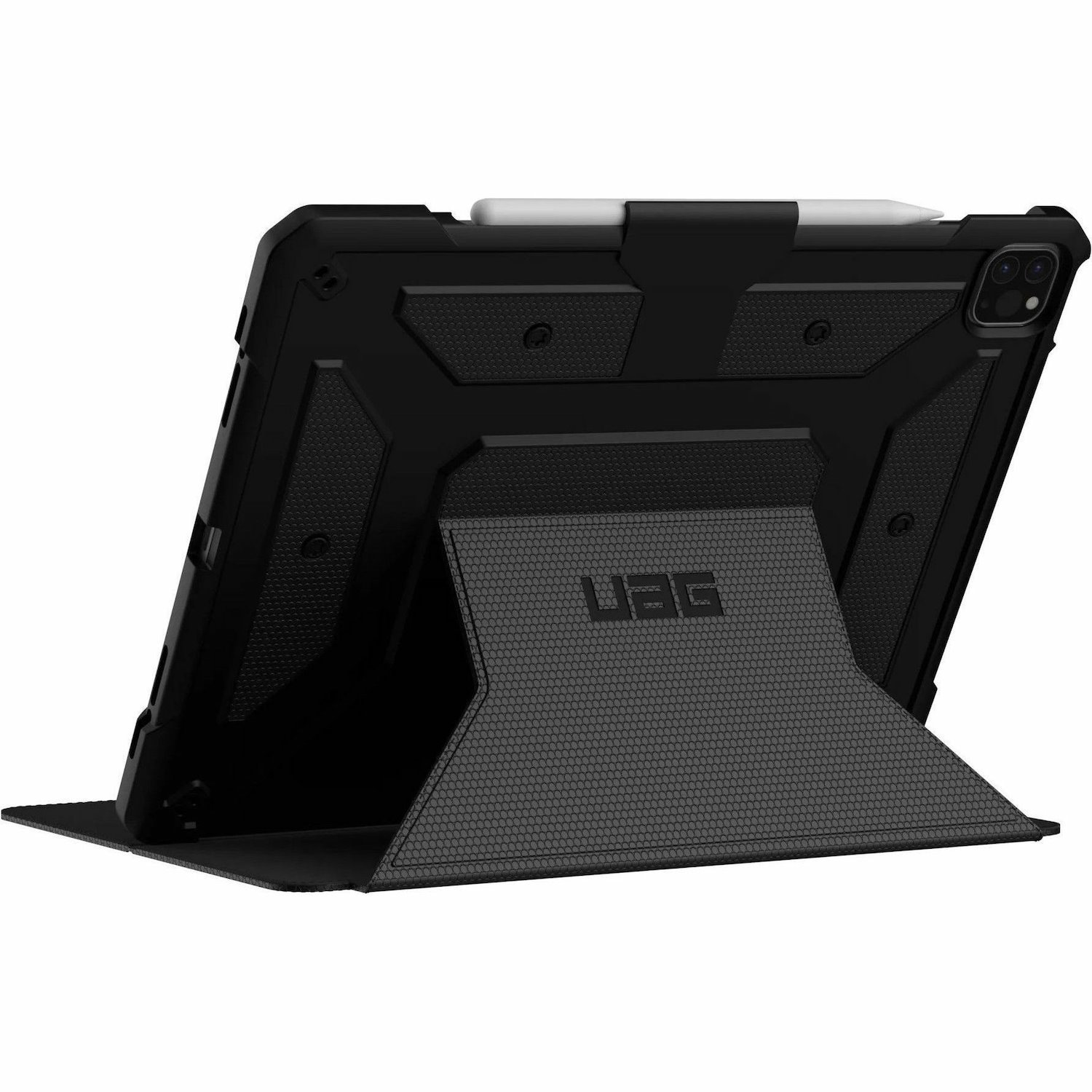 Urban Armor Gear Metropolis Carrying Case (Folio) for 32.8 cm (12.9") Apple iPad (5th Generation) Tablet, Stylus, Apple Pencil (2nd Generation), Apple Pencil - Black