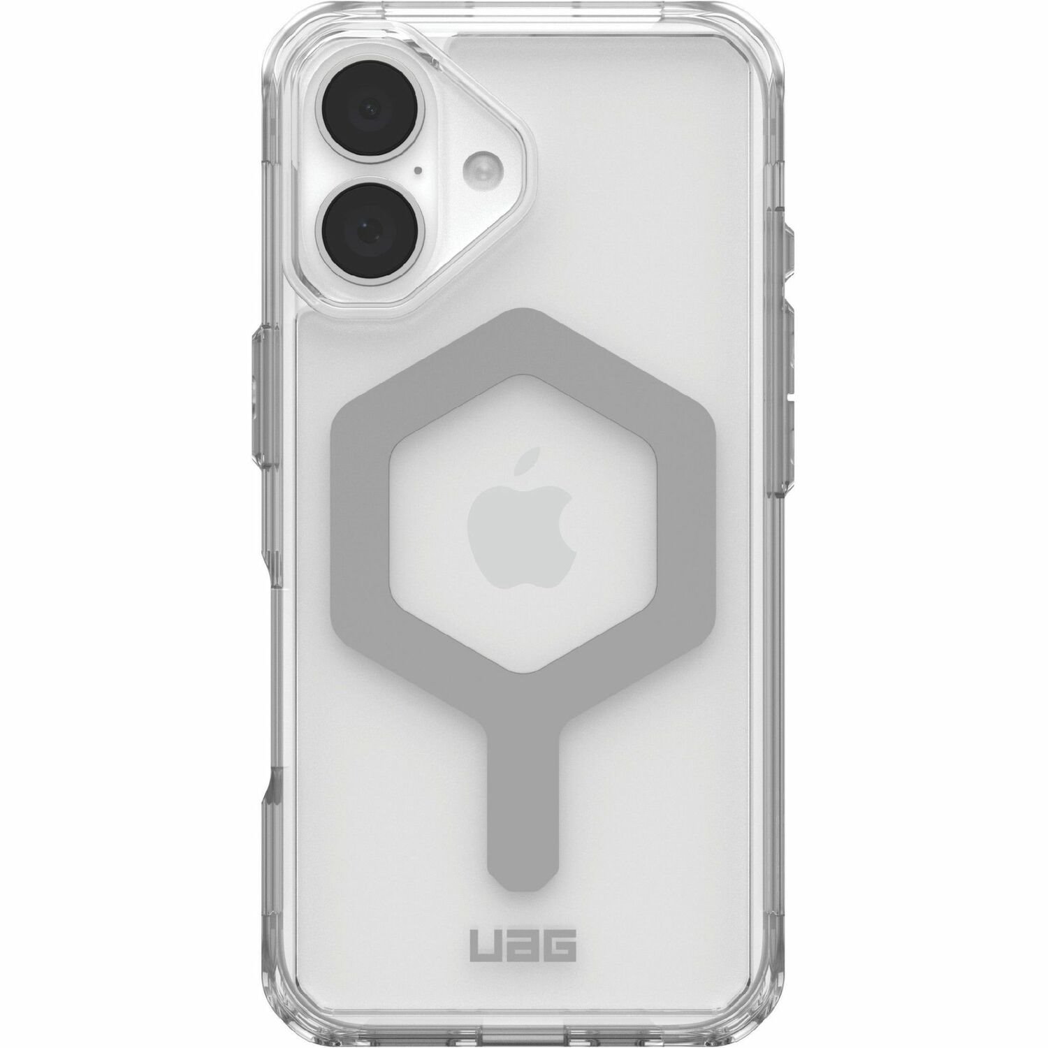 Urban Armor Gear Plyo iPhone 16 Case - Ice/Silver