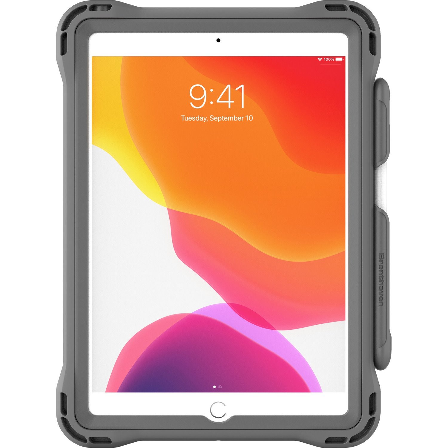 Brenthaven Edge 360 for iPad 10.2 9G/8G/7G - Gray