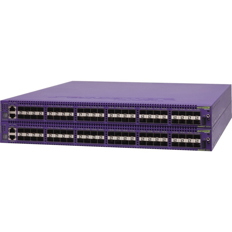 Lenovo Extreme Networks Summit 10 Gig Switch-Summit X670V-48t-FB-AC (17201)-10G Copper
