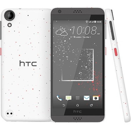 HTC Desire 530 16 GB Smartphone - 5" Super LCD HD 1280 x 720 - 1.50 GB RAM - Android 6.0 Marshmallow - 4G - White