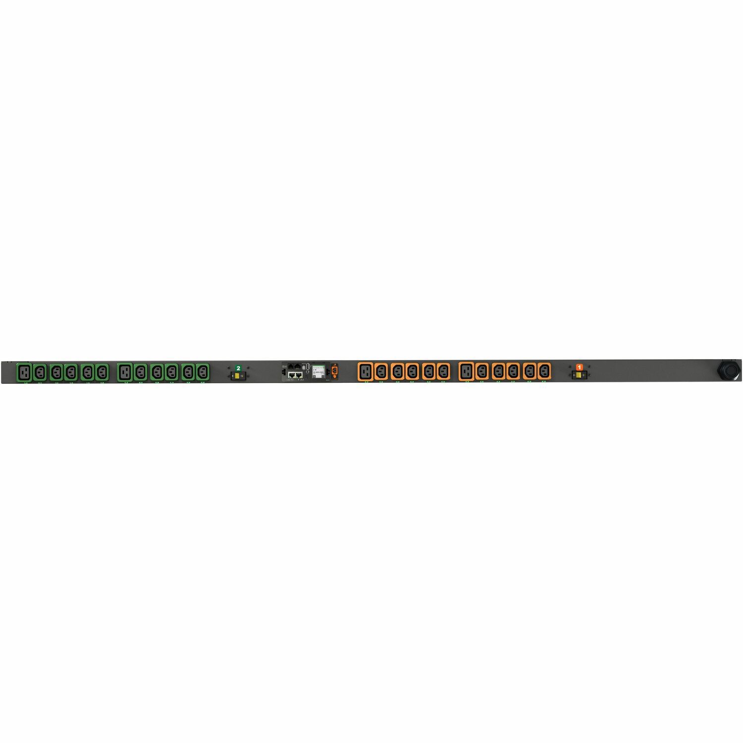 Vertiv Geist Switched Rack-PDU mit IMD der nächsten Generation - 0 HE | 32 A | 230 V | (20) U-Lock C13 und (4) U-Lock C19-Steckdosen | 2P+E (IP44)-Stecker | VP5G30A7