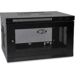 Eaton Tripp Lite Series SmartRack 6U Low-Profile Switch-Depth Wall-Mount Mini Rack Enclosure