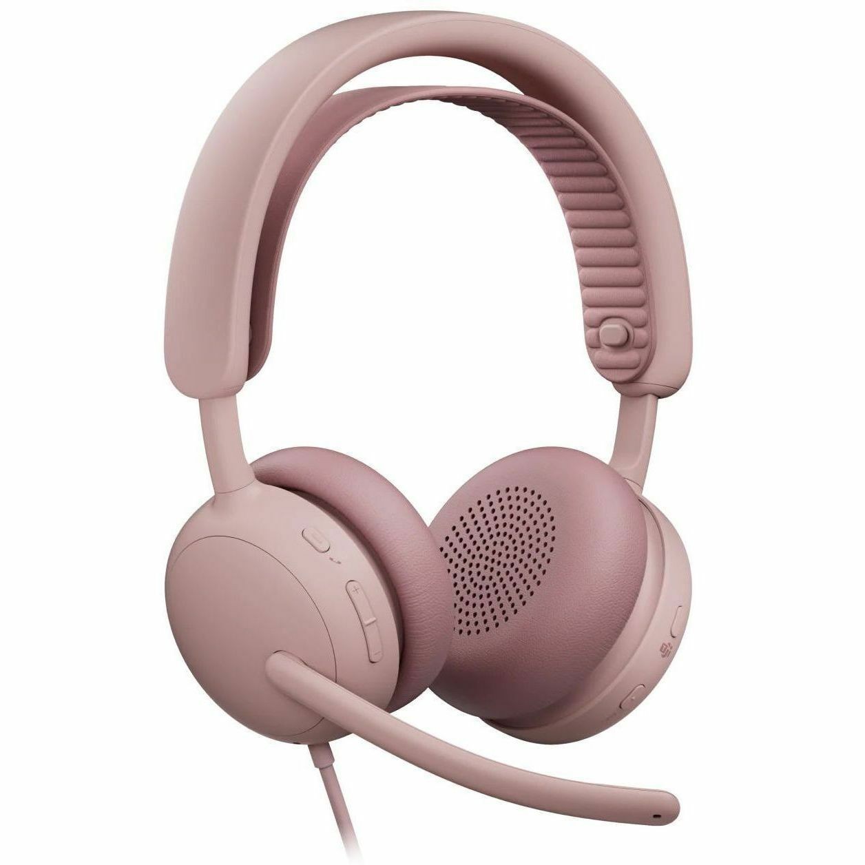 Logitech Zone Wired 2 Wired Over-the-head Stereo Headset - Rose