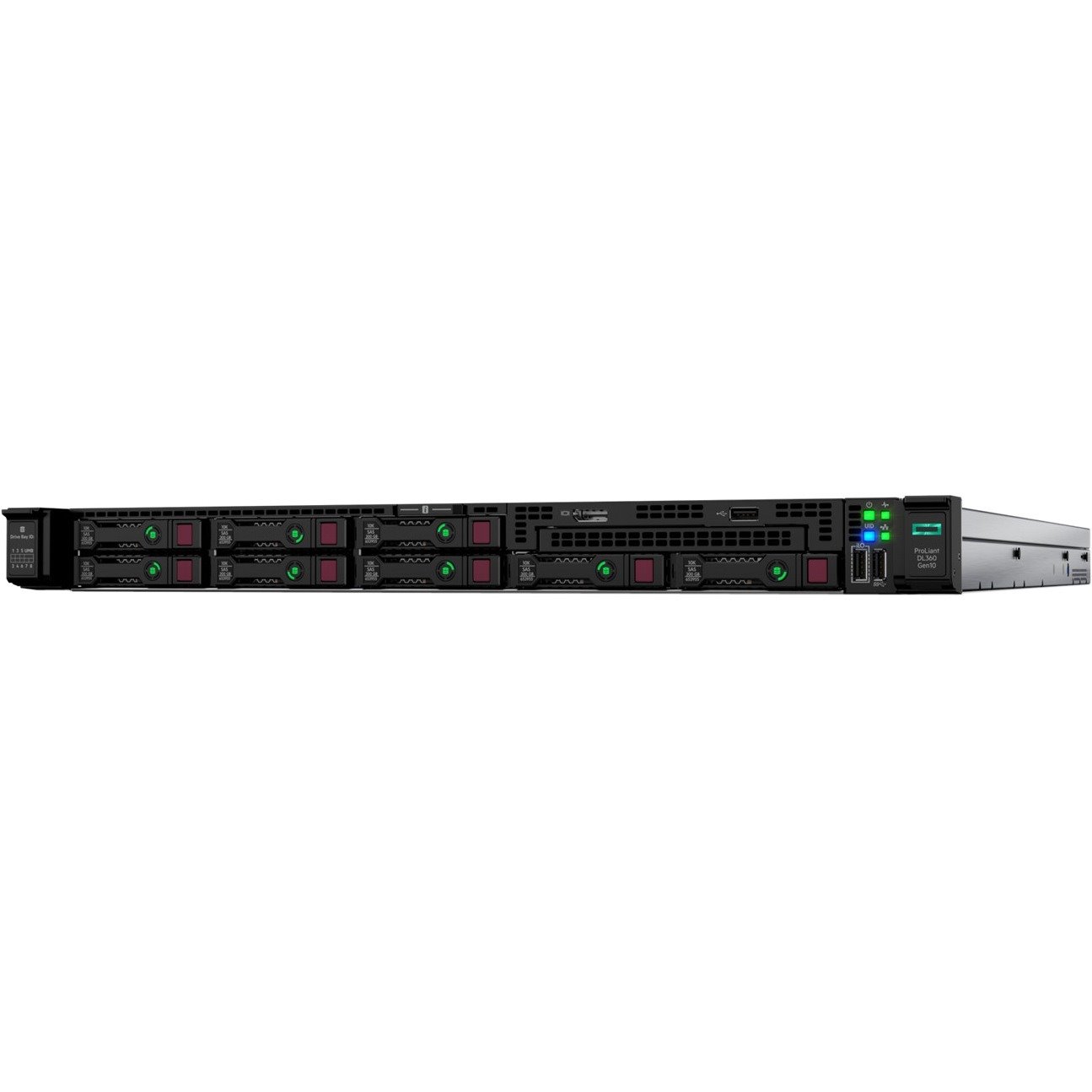 HPE ProLiant DL360 G10 1U Rack Server - 1 Xeon Gold 5218R 2.10 GHz - 32 GB RAM - Serial ATA, 12Gb/s SAS Controller