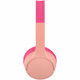 Belkin Wireless Bluetooth On-Ear Headphones for Kids w/ Mic - 85dB Limit - w/ USB-C Cable - Headset - Pink