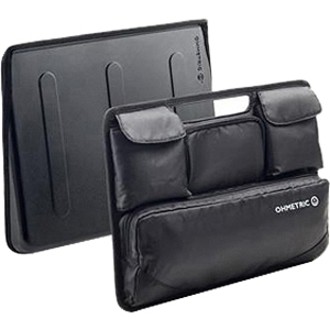 Allsop 2-In-1 Laptop Workstation - Black - Mobile Organizer Keeps All Your Essentials O