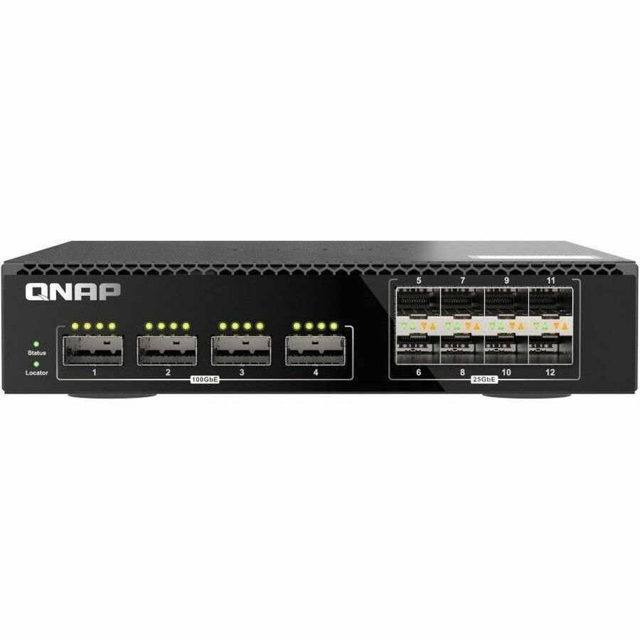 QNAP QSW-M7308R-4X Manageable Ethernet Switch - 25 Gigabit Ethernet, 100 Gigabit Ethernet - 25GBase-X, 100GBase-X