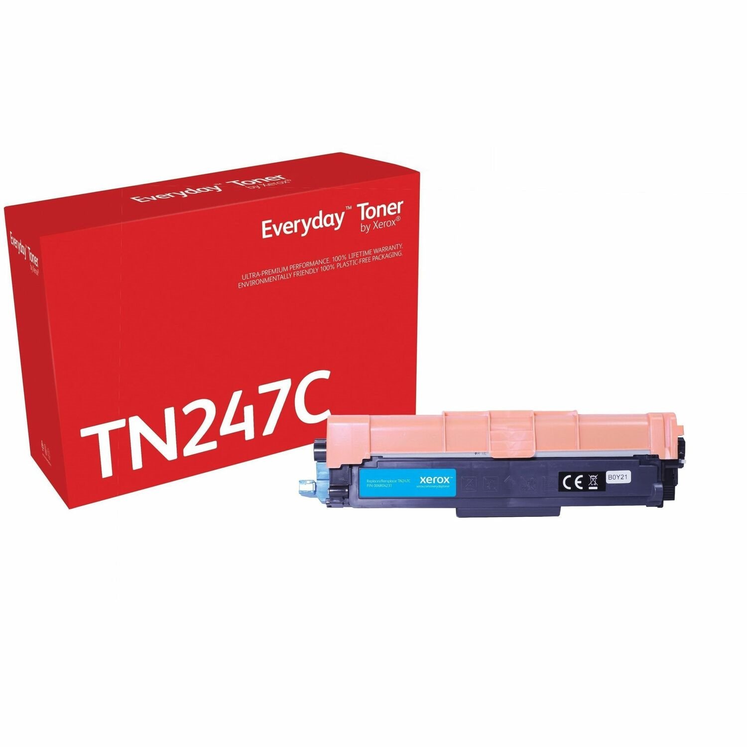 Xerox Everyday High Yield Laser Toner Cartridge TN-247C - Cyan - 1 / Pack