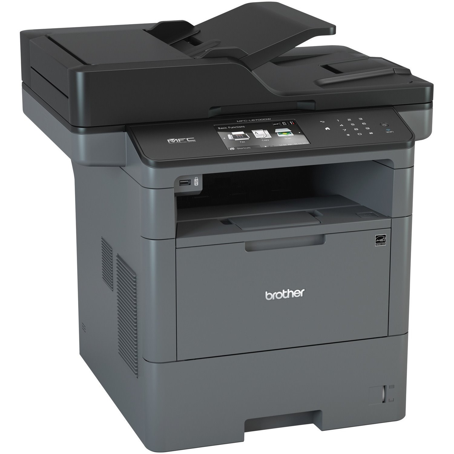 Brother MFC-L6700DW Laser Multifunction Printer - Monochrome - Duplex