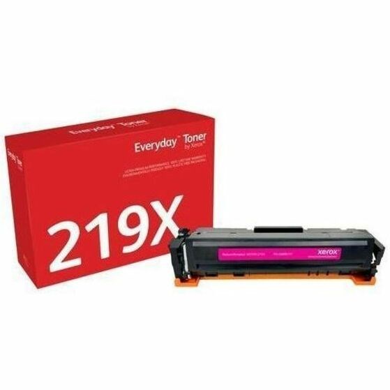 Xerox Everyday Magenta Toner Replaces HP 219X (W2193X) High Capacity