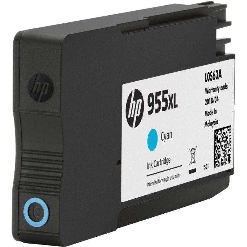 HP 955XL Original High Yield Inkjet Ink Cartridge - Cyan Pack