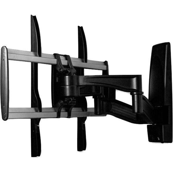 StarTech.com Full Motion TV Wall Mount for 32"-75" VESA Display, Heavy Duty Articulating Adjustable Large TV Wall Mount Bracket, Silver