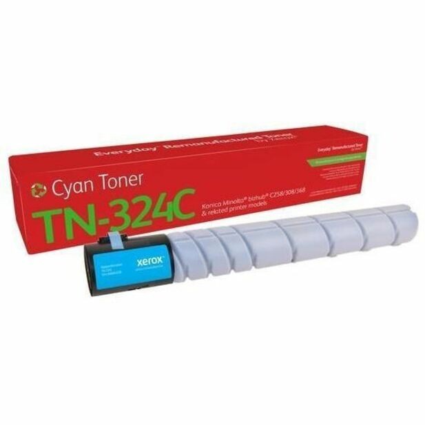 Xerox Everyday Remanufactured Standaard Rendement Laser Tonercartridge - Alternative for Konica Minolta (A8DA430) - Cyaan Verpakking