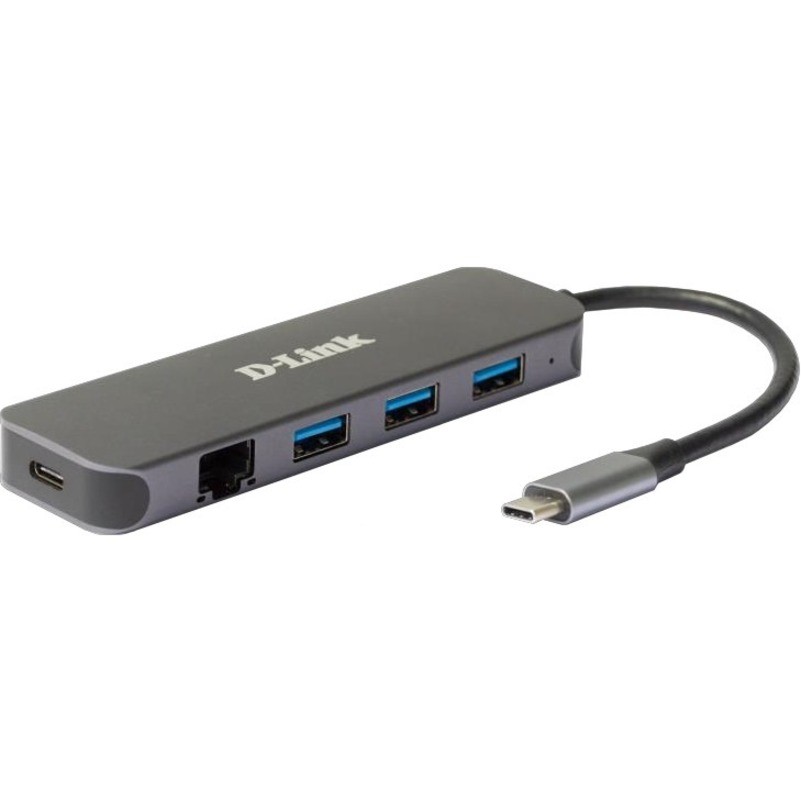 D-Link DUB-2334 USB Type C Docking Station for Monitor, Desktop PC, Notebook, Mouse, Webcam, Camera, Scanner, Printer