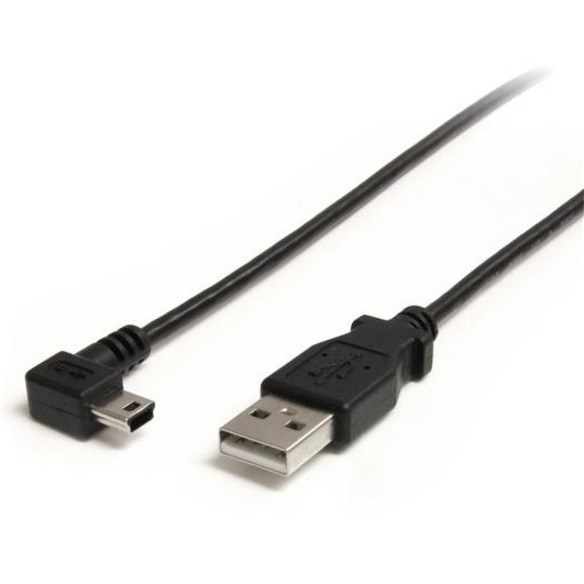 StarTech.com 6 ft Mini USB Cable - A to Right Angle Mini B