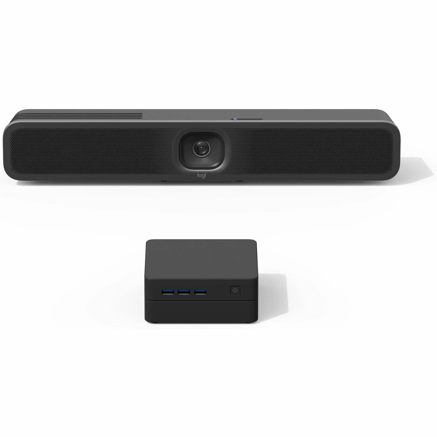 Logitech MeetUp 2 All-in-One USB Conference Camera with Built-In AI, TAA Compliant