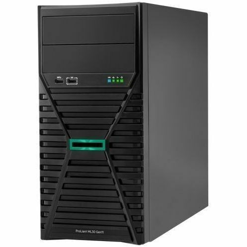 HPE ProLiant ML30 G11 4U Tower Server - 1 x Intel Xeon 6333P 3.10 GHz - 16 GB RAM - 2 TB HDD - (2 x 1TB) HDD Configuration - Serial ATA/600 Controller